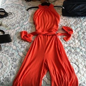 Clemson orange jumpsuit